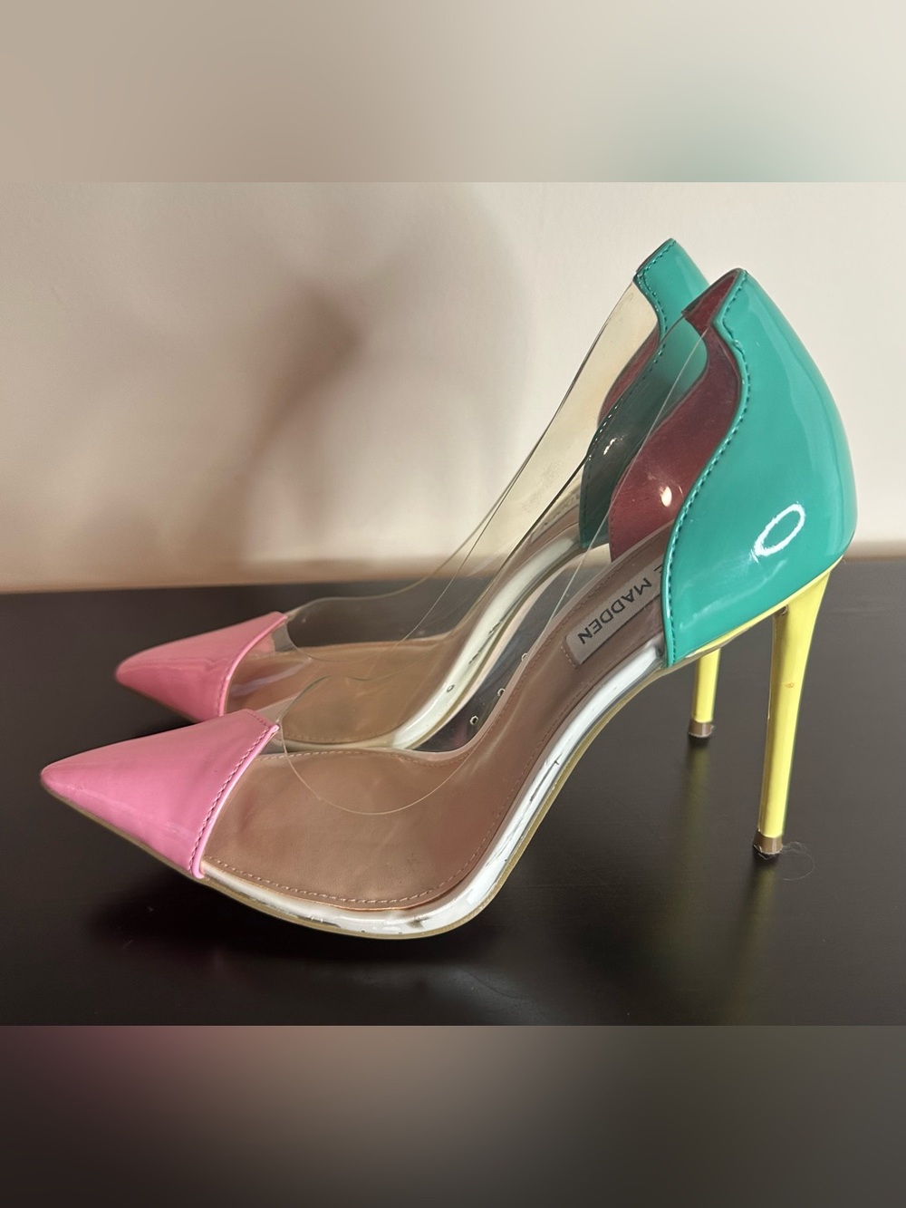 Steve Madden “Malibu” Multicolor Pointed-Toe Stiletto Pumps - Picture 10 of 10